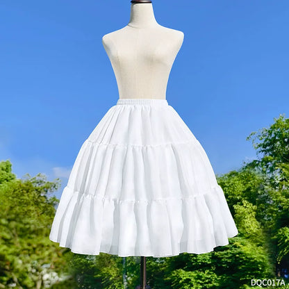 Best Value ! Lolita Petticoat Hoop Skirt - Fishbone Cage Crinoline for Cosplay & Stage Performance