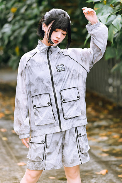 Half Mode Casual Pants + Workwear Jacket