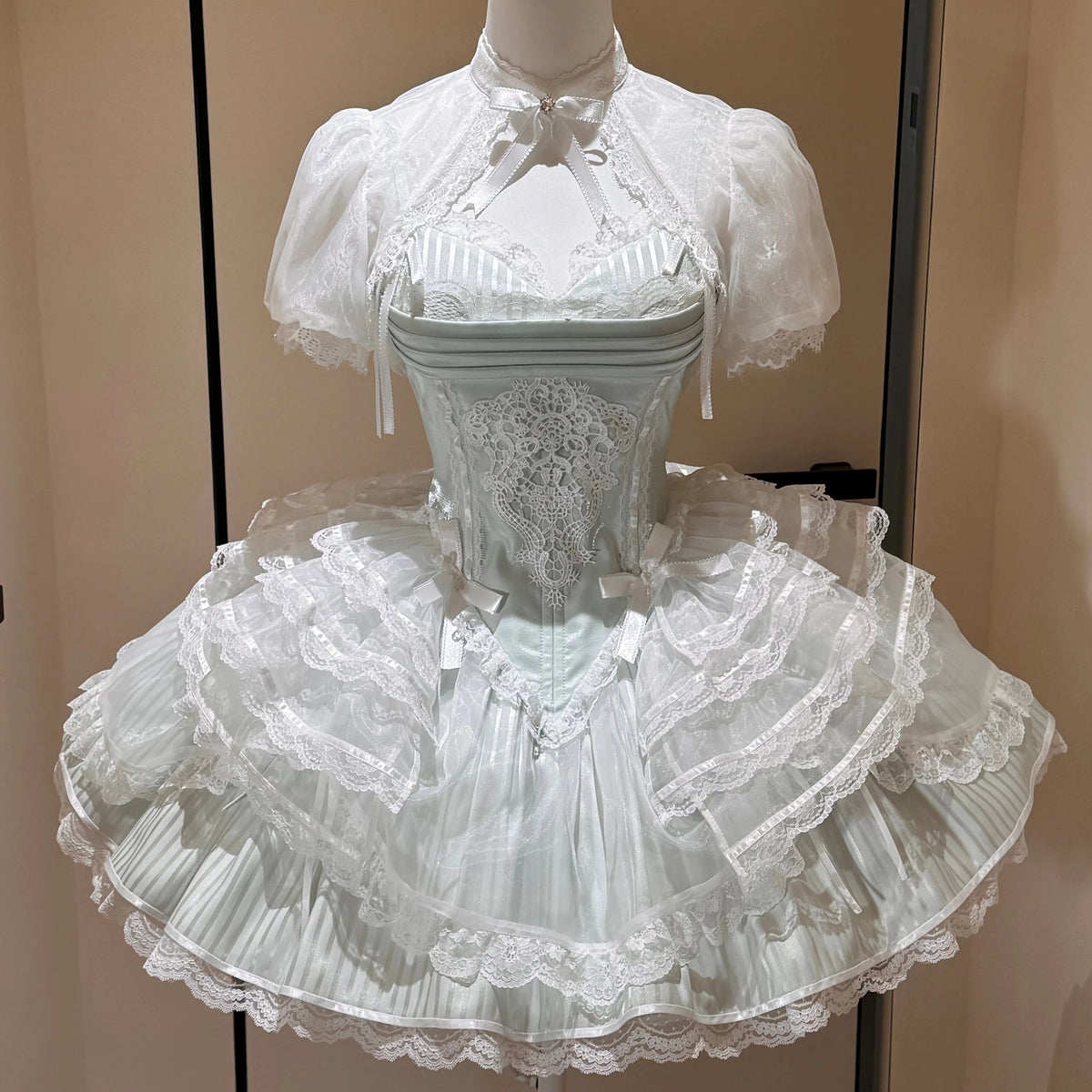 Xiaoxin Swan Overture Lolita Coord Set Dress