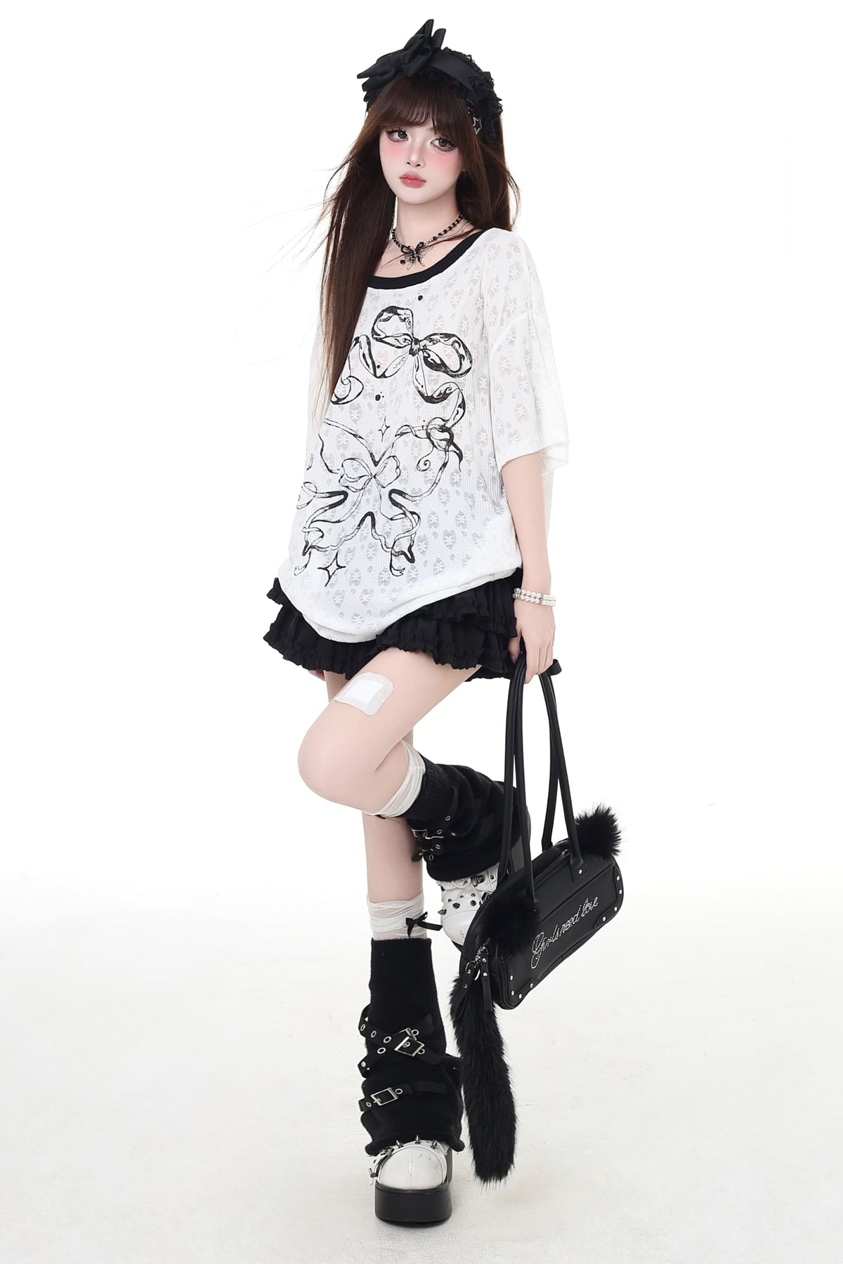 Tops Ribbon Bag Sheerless