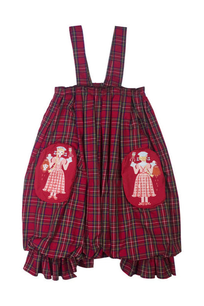 チェックレトロパンツ バルーンサーカス