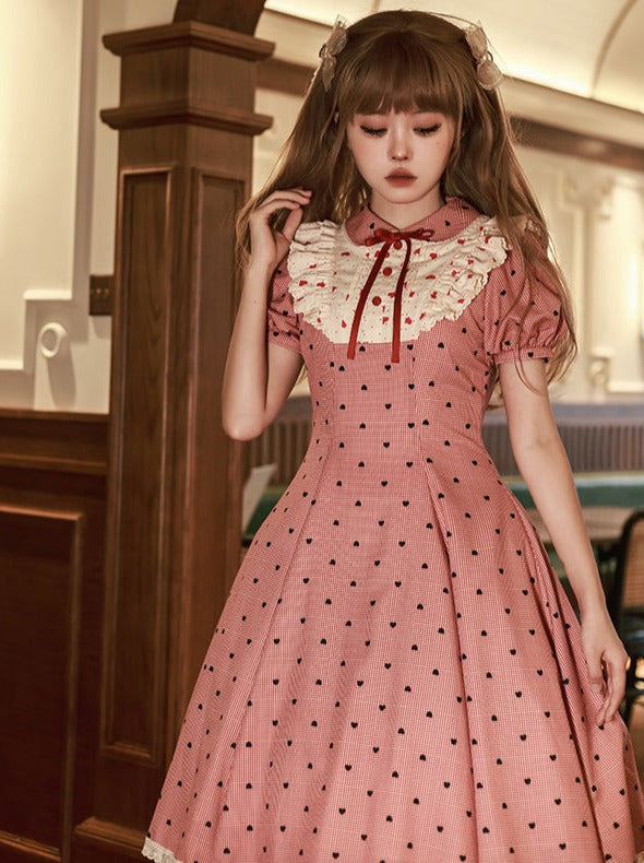 Kleid Dot Sweet Retro Lolita