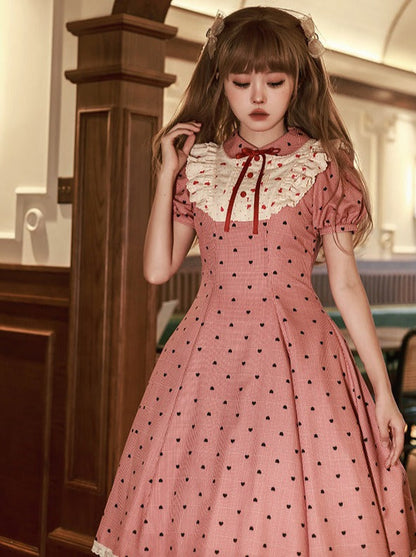 Kleid Dot Sweet Retro Lolita