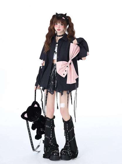 Bow Chic Big Sweet Top Open