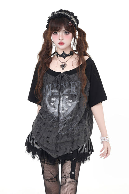 オーバー・ムード・マイン グランジ Tシャツ