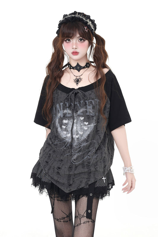 オーバー・ムード・マイン グランジ Tシャツ