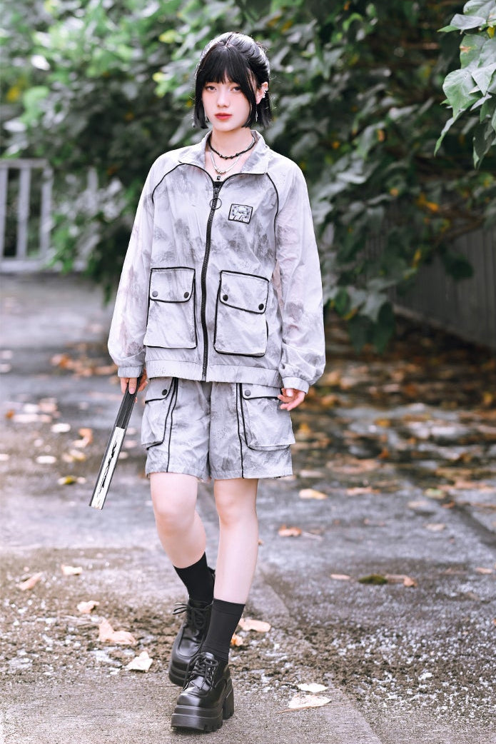 Half Mode Casual Pants + Workwear Jacket