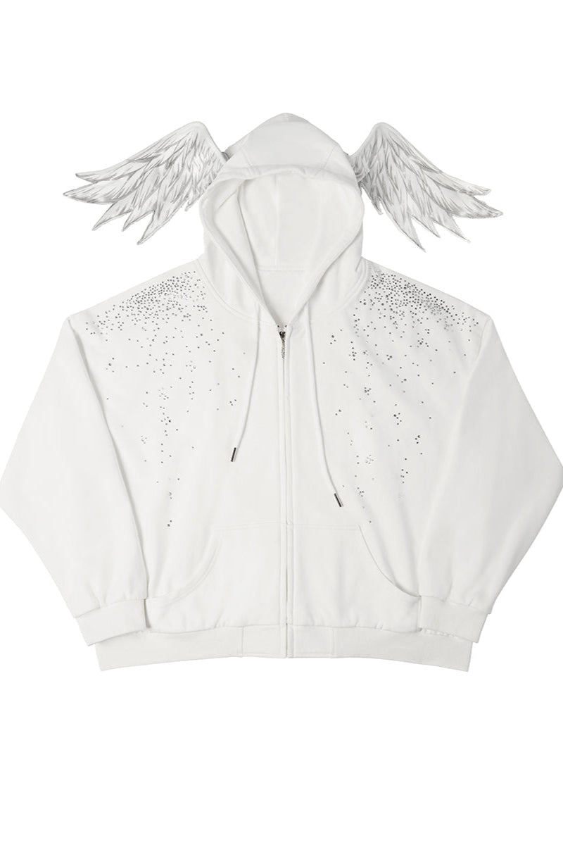 Engel Hoodie Starburst Sweatshirt