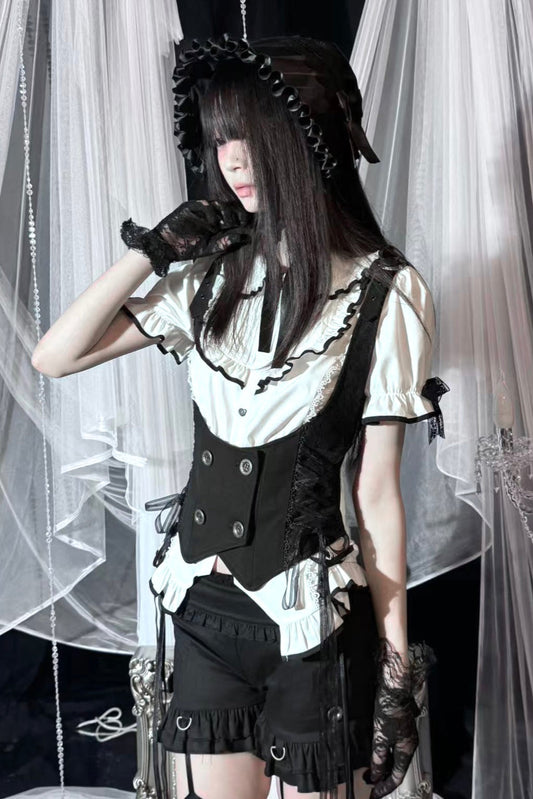 モードウエストショーツベスト+