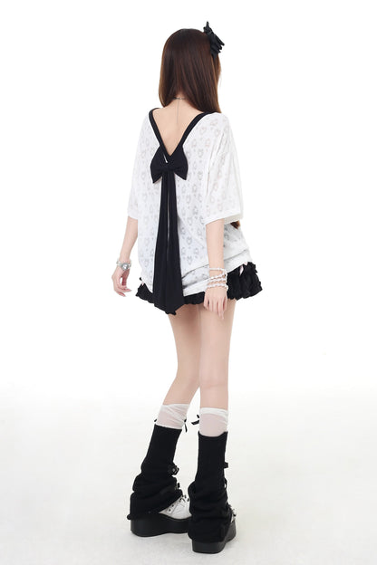 Tops Ribbon Bag Sheerless