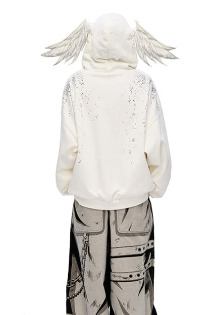 Engel Hoodie Starburst Sweatshirt