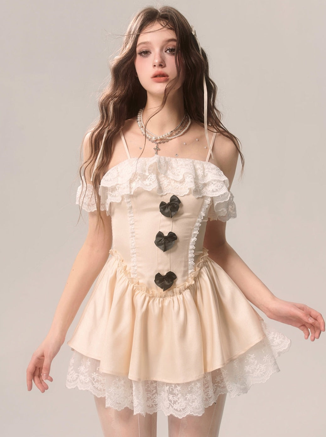 ドレス キャミソール レース プリンセス