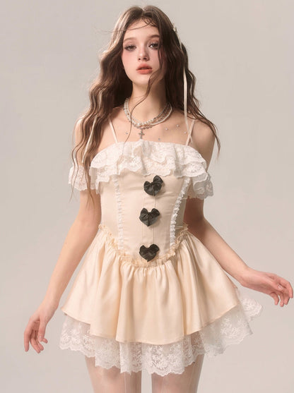 ドレス キャミソール レース プリンセス