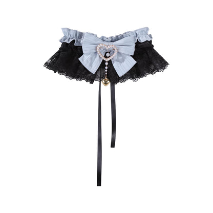 Gothic Lolita Clock Rabbit Card Game Dress Set