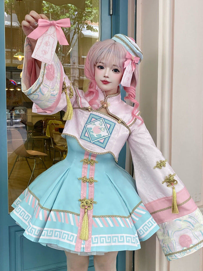 スイートハット予約シージャケット+キョン+ピンリボン製品クロリー+ドレスリトル