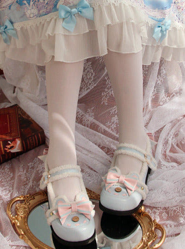 Low Heels Fluffy Bear Lolita Original