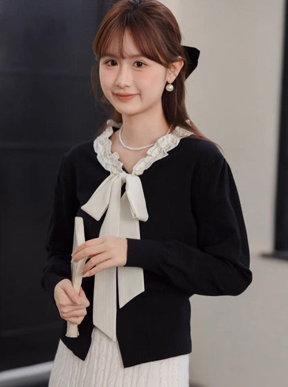 Bow Big Top French Design Ruffle