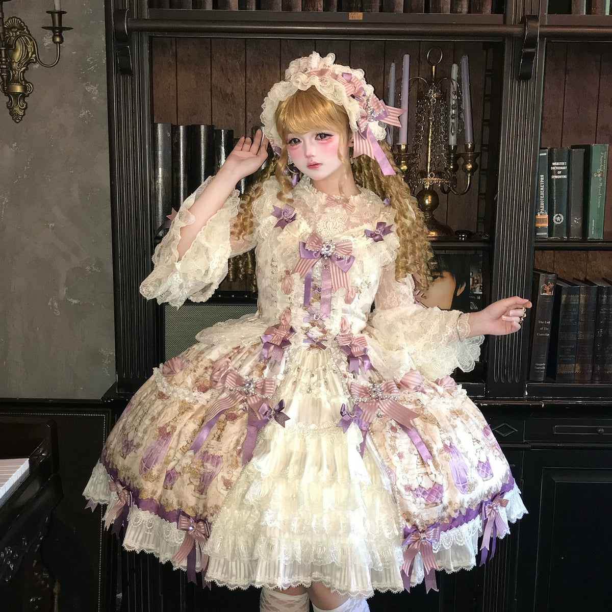 Lolita JSK & Dress – Antique Gem Fragrance Series | Twin Bear
