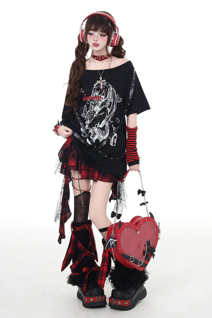 T-Shirt Mädchen Crazy Rock