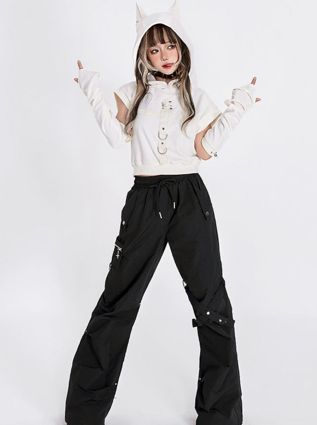 Pants Mode Casual Pocket Long Cargo