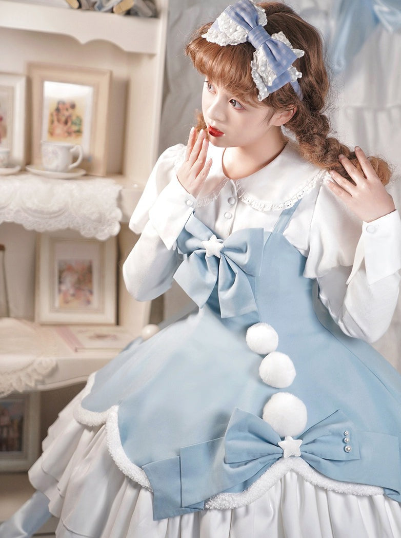 カラースカート ドールサス スウィートロリータトップ ボンボン