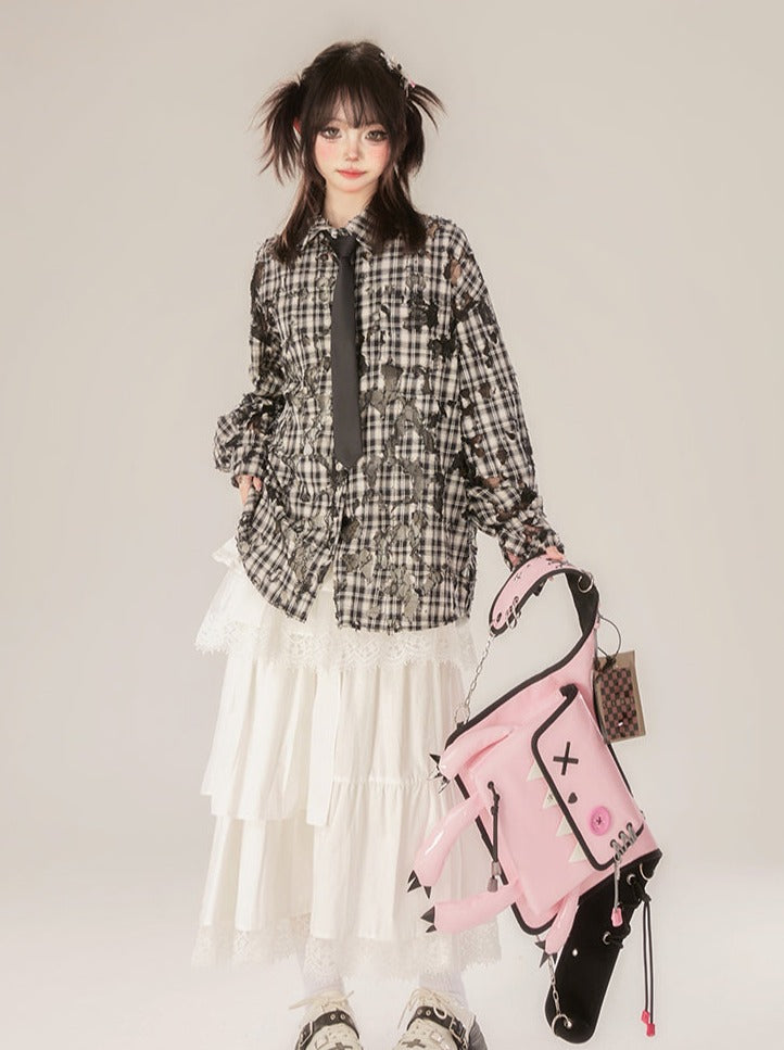 Rock Cake Lace Weiß Pure