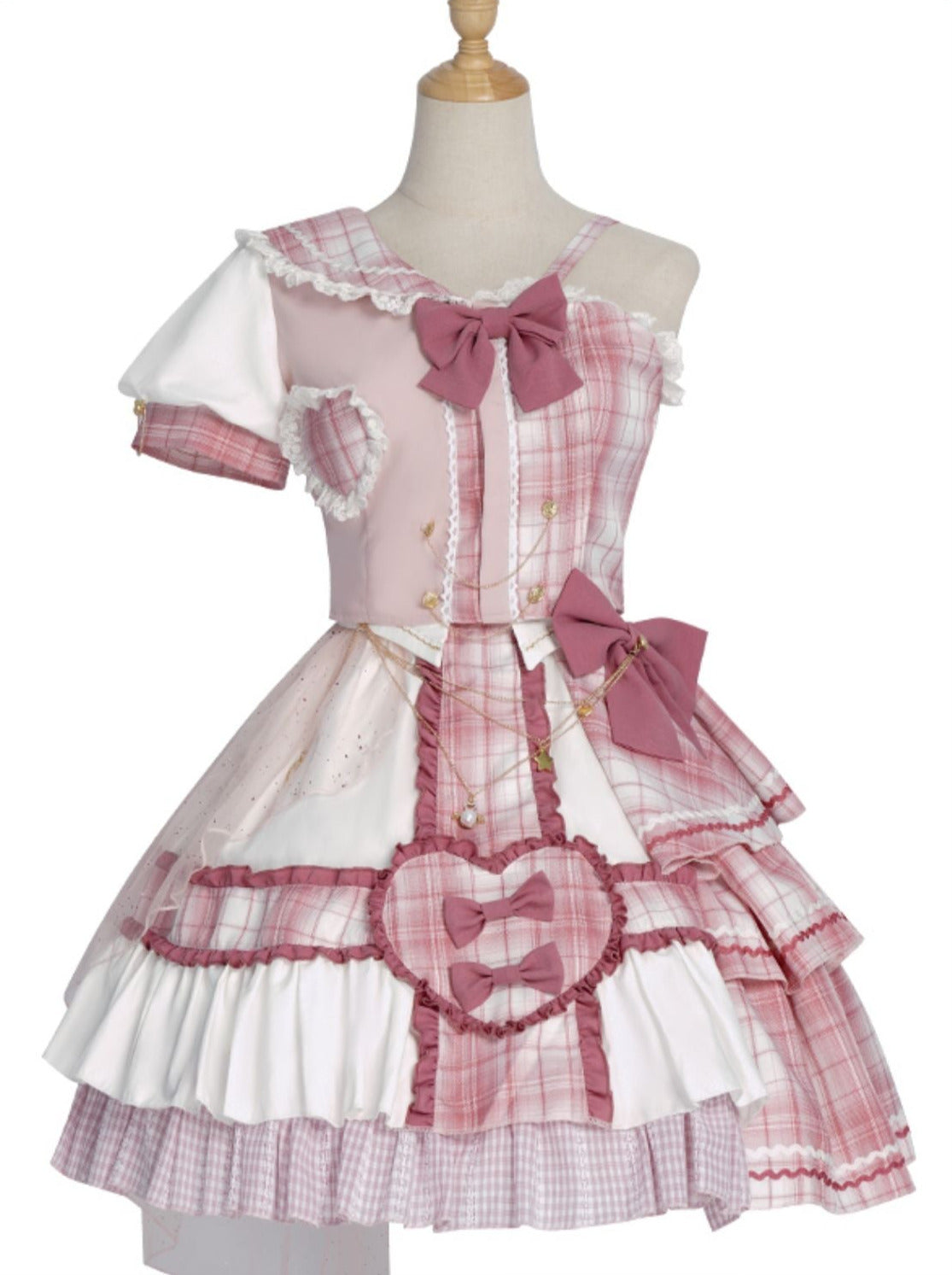 アイドルスナイパー ピンクロリータスーツ