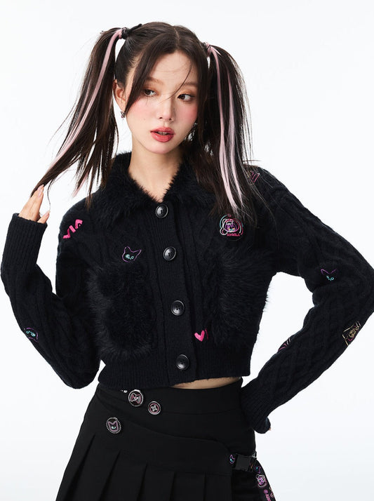 Velvet Fur Mink Tops