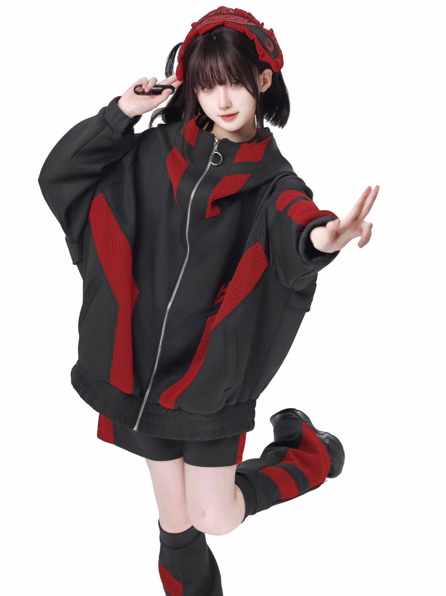 Warmers Shorts Headband Subculture + Jersey Jacket Leg