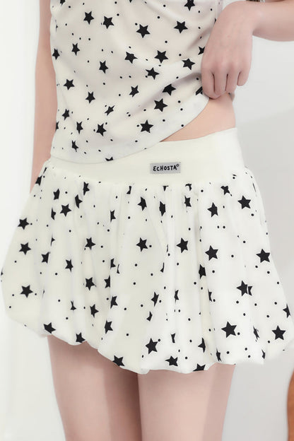 Hosenträgershorts + Star V-Ausschnitt