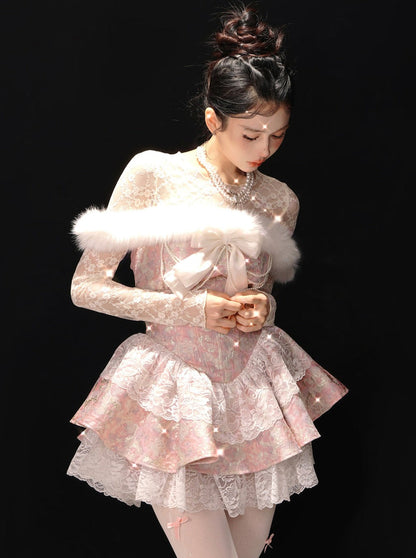 Band Prinzessin Brief Liebe Kleid Reich