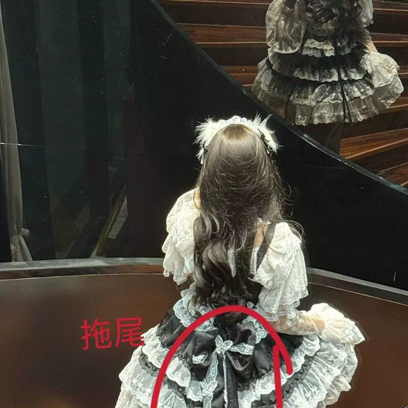 Warbler Age Ballet Lolita JSK Suspender Dress