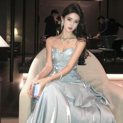 Moonlit Mermaid Gown – Elegant Princesscore Evening Dress