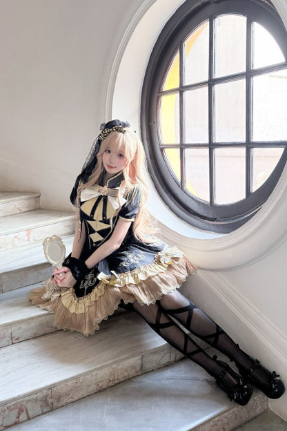 Schalkleid Dark + Cute Lolita