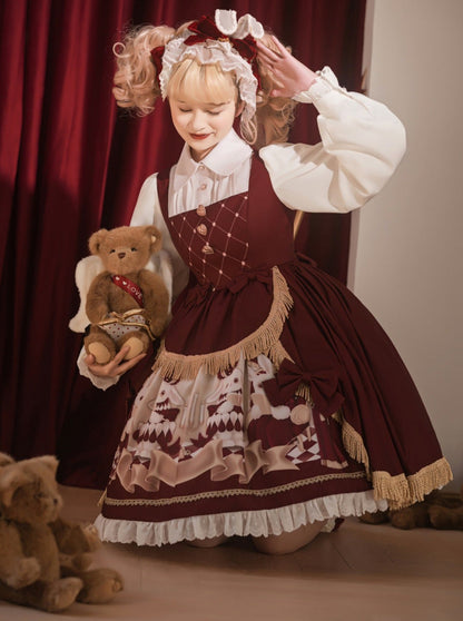 Dress Short Cloak Bunny Elegant