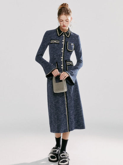 Kleid Schlank Retro Elegant