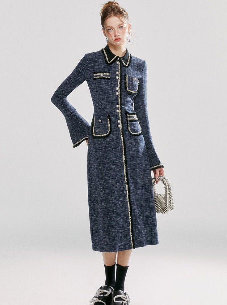 Kleid Schlank Retro Elegant