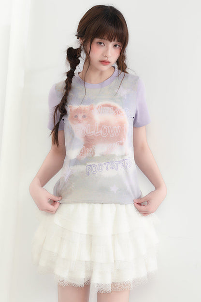 キャットトップネックラウンド