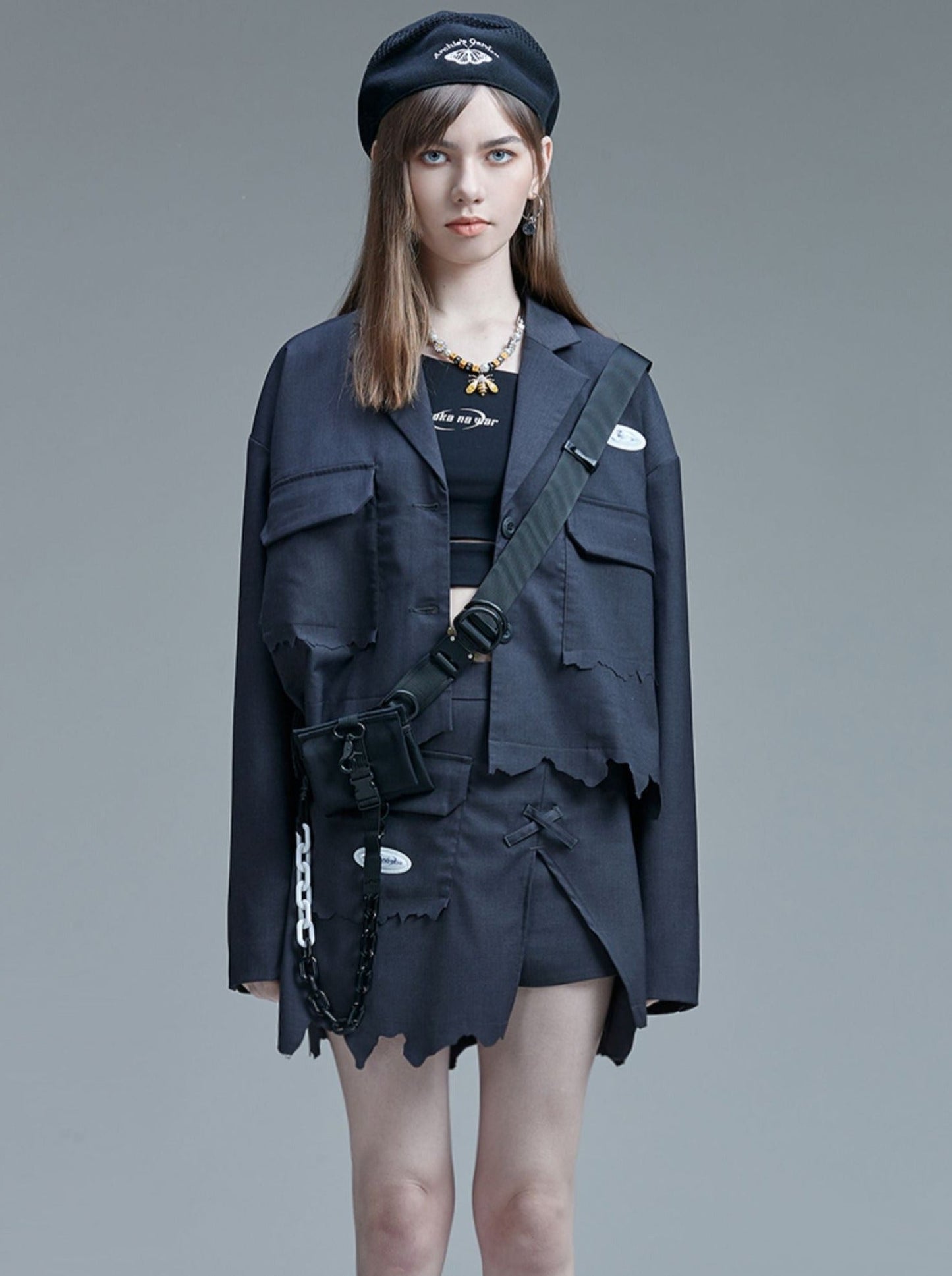 Dark Street Kurze Jacke Mode