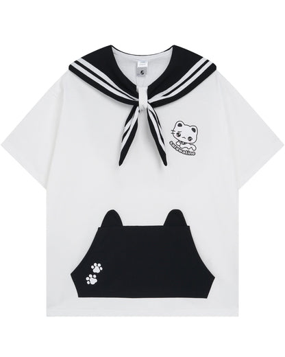 tops loose mine collar Sailor