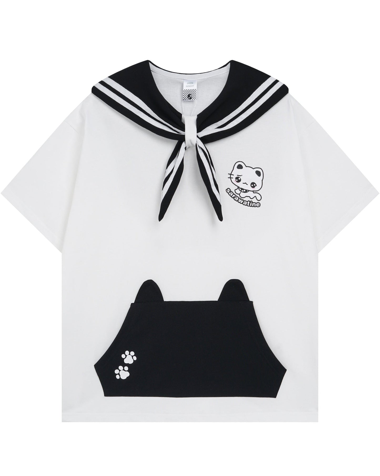 mine tops collar loose Sailor