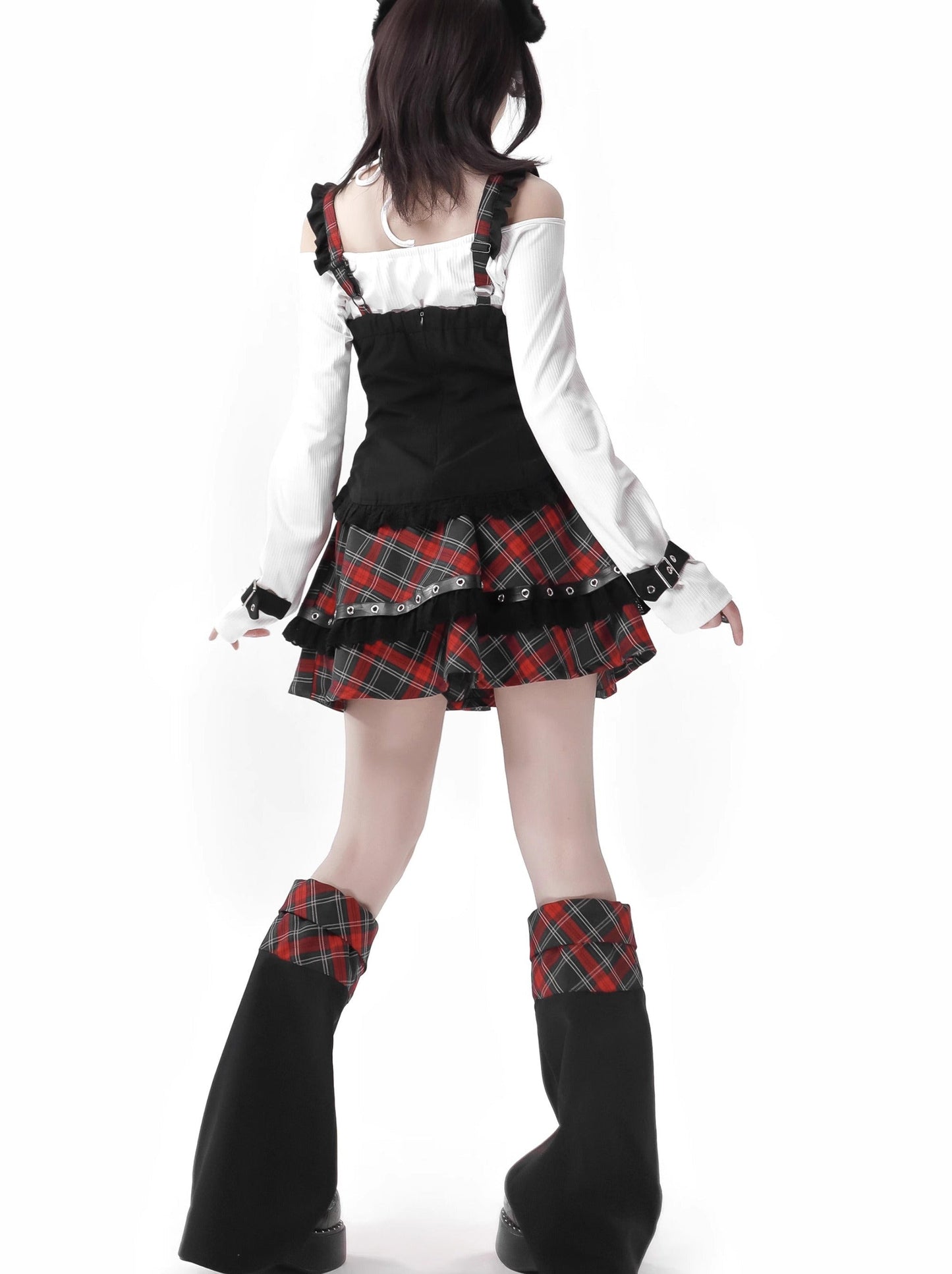 Knochen Waistland Anzug Saum Dark Subkultur Unregelmäßig Original