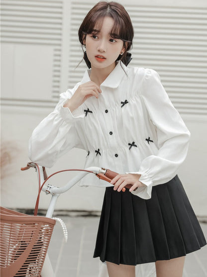 Blusenband Kurz Raffung