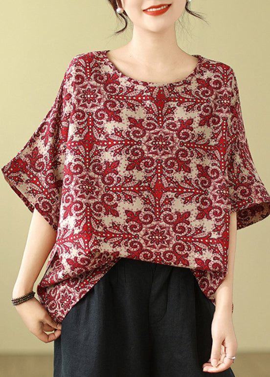 Tシャツ ブラック プラスサイズ プリント サマー