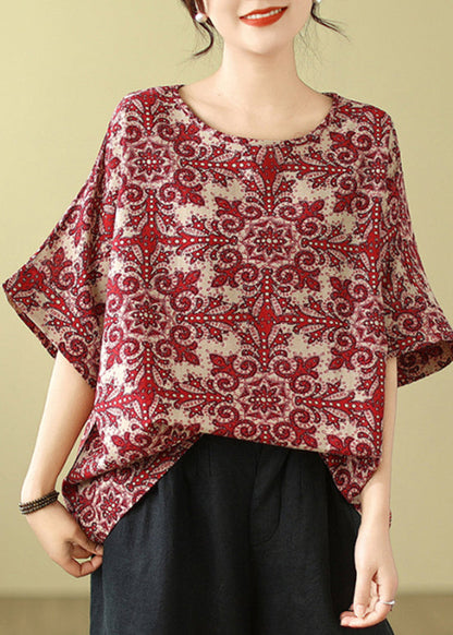 Tシャツ ブラック プラスサイズ プリント サマー