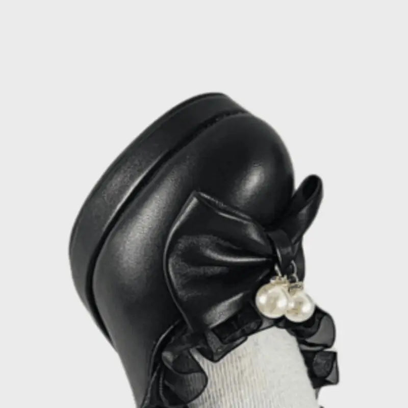 35-45 Waterproof Platform Cross Strap Lolita Princess Lolita Shoes