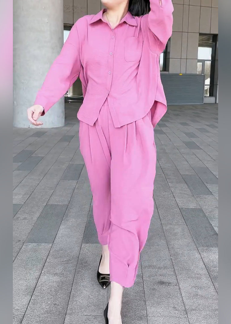 Oversized Collar Outfits Two Piece Summer Set Peter Pan Style Cotton Black