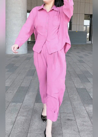 Oversized Collar Outfits Two Piece Summer Set Peter Pan Style Cotton Black