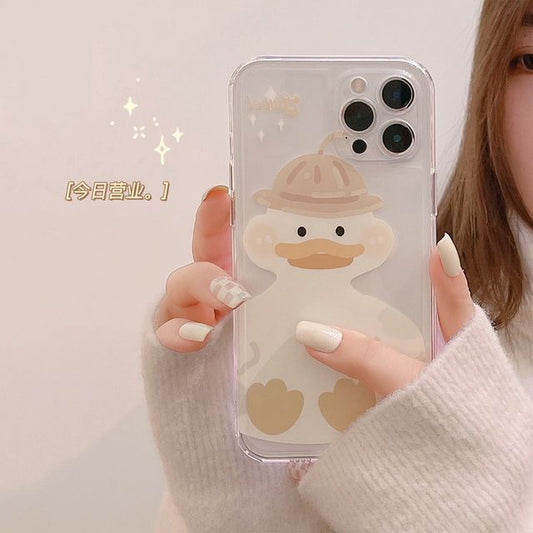 Phone Transparent Case Duck