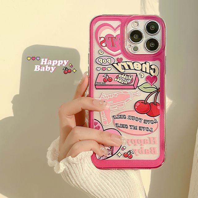 Cartoon Phone Case - Compatible with iPhone